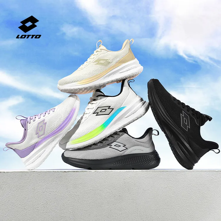 LOTTO/乐途【追影】夏季网面透气减震跑步鞋软底轻便休闲运动鞋1196