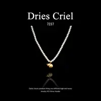  Dries Criel项链~7237（40+5cm）