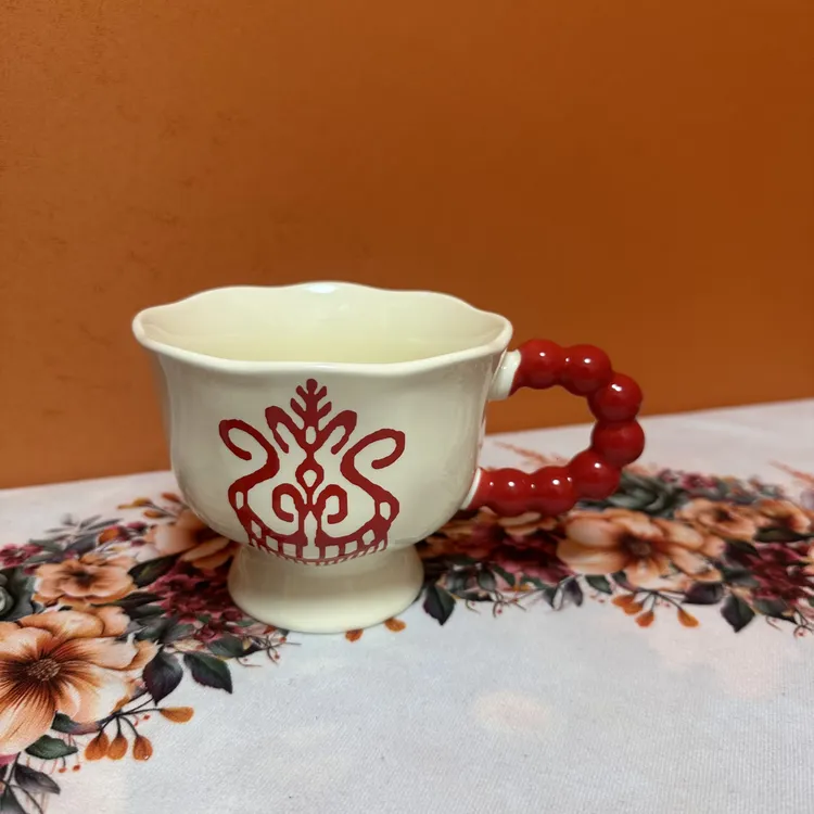 【简爱好物】复古陶瓷艾特莱斯风格礼盒装早餐杯