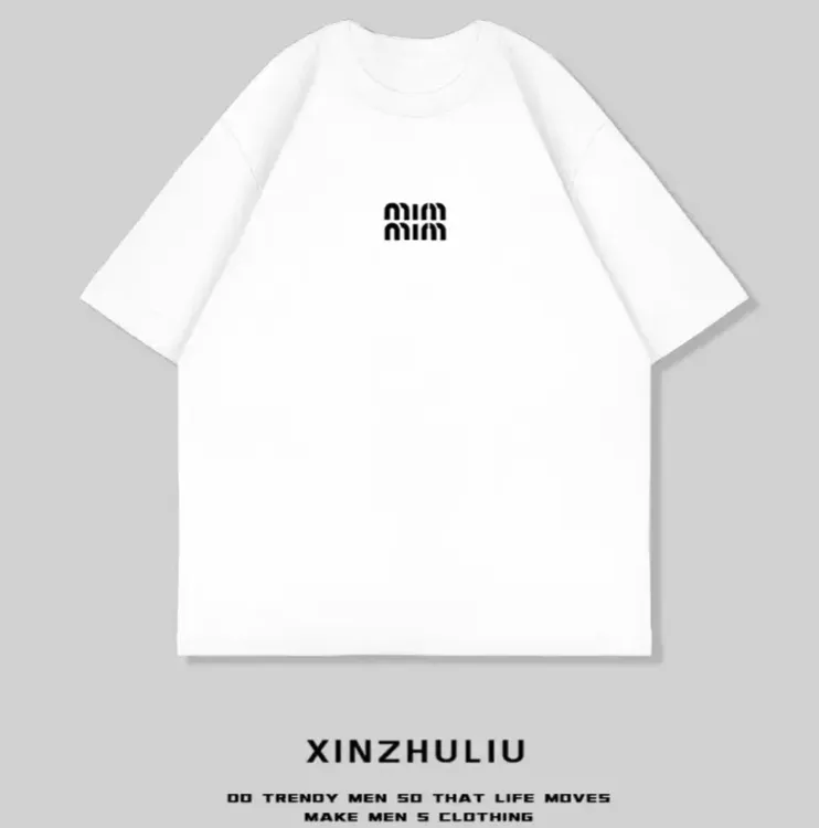 【植绒工艺】mim男女高级同款休闲短袖设计感圆领T恤C139