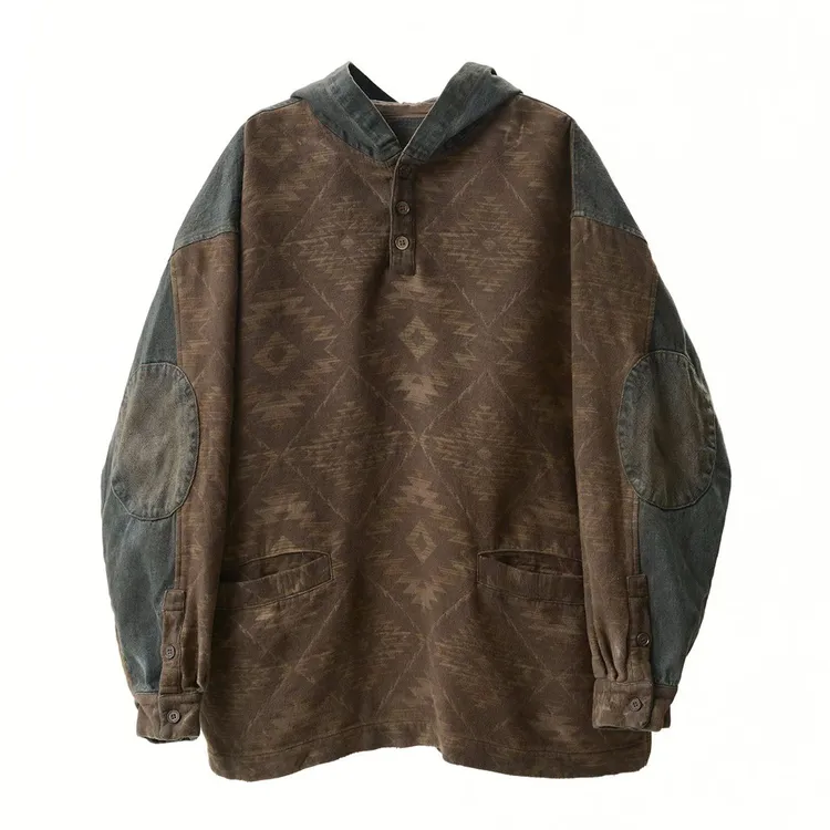 左岸迷香2025秋冬帽衫 植物染