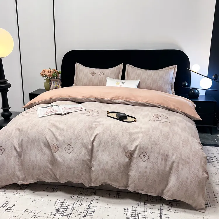 【升级秋冬加厚款】100%全棉纯棉四件套印花不起球不掉色 可机洗