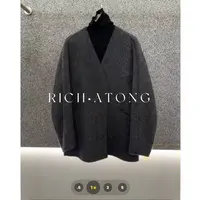 atong/阿彤-【间格】-2025轮廓型显瘦手工缝制大衣0919-07