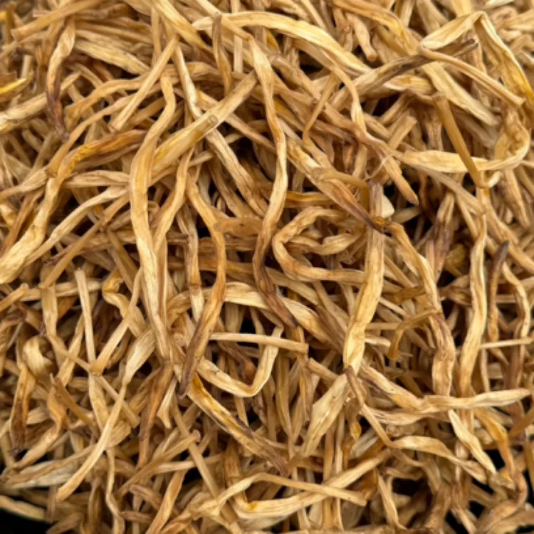 甘肃庆阳农家日晒黄花菜头部煲汤下饭菜新鲜无薰磺自然晒干