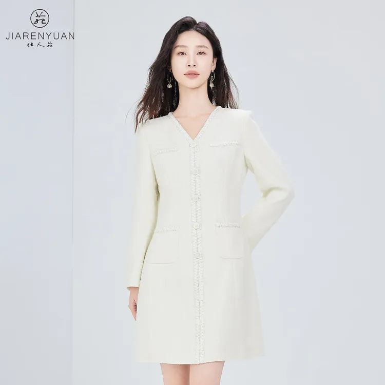 【达人专属】佳人苑连衣裙女新款JX33910B