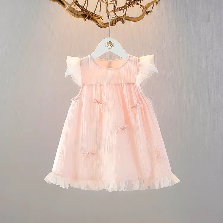 女童薄款夏装连衣裙夏季女宝宝洋气儿童公主裙小女孩夏天裙子新潮