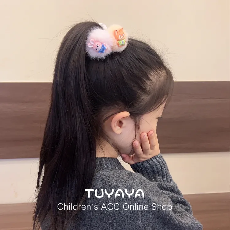 疯狂动物城儿童皮筋可爱朱迪高弹马尾发绳宝宝不伤发扎发头绳发饰