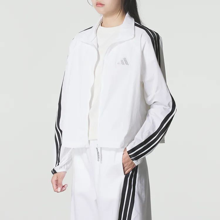 adidas/阿迪达斯外套女子S LW JKT运动健身立领薄款夹克梭织外套