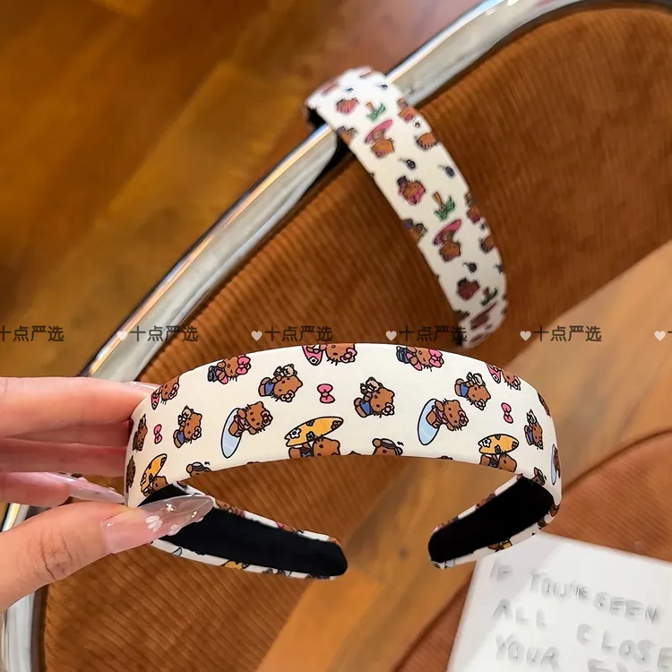 夏威夷kt猫原创夏日黑皮冲浪板kitty发箍liberty可爱洗漱发饰女