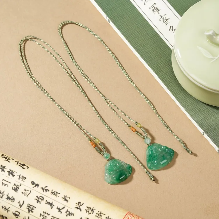 【云上叙】石英质玉吊坠-多样性发其一26.5*23*5mm-V10696-M（甄选）