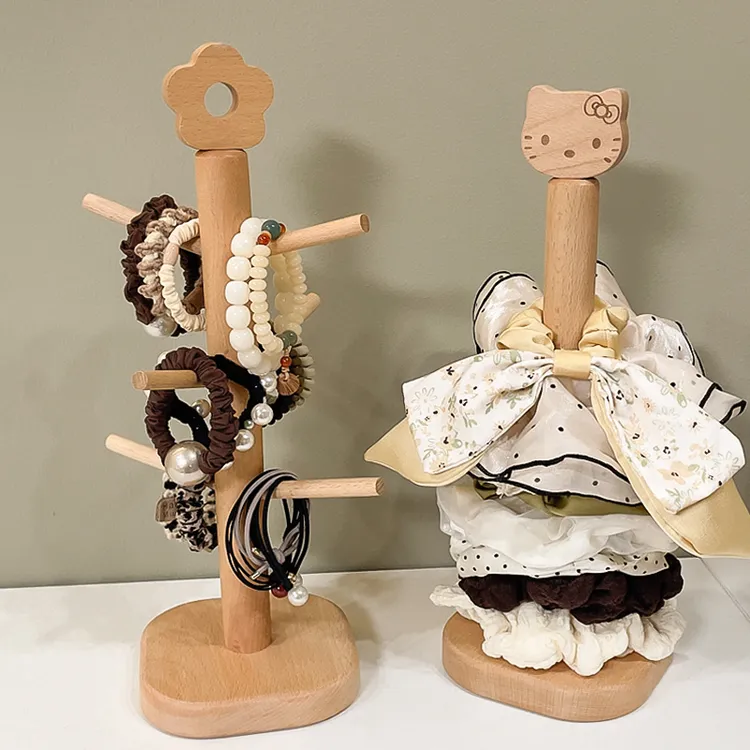 头绳大肠发圈收纳神器收纳杆皮筋手串手链收纳架发饰饰品展示架