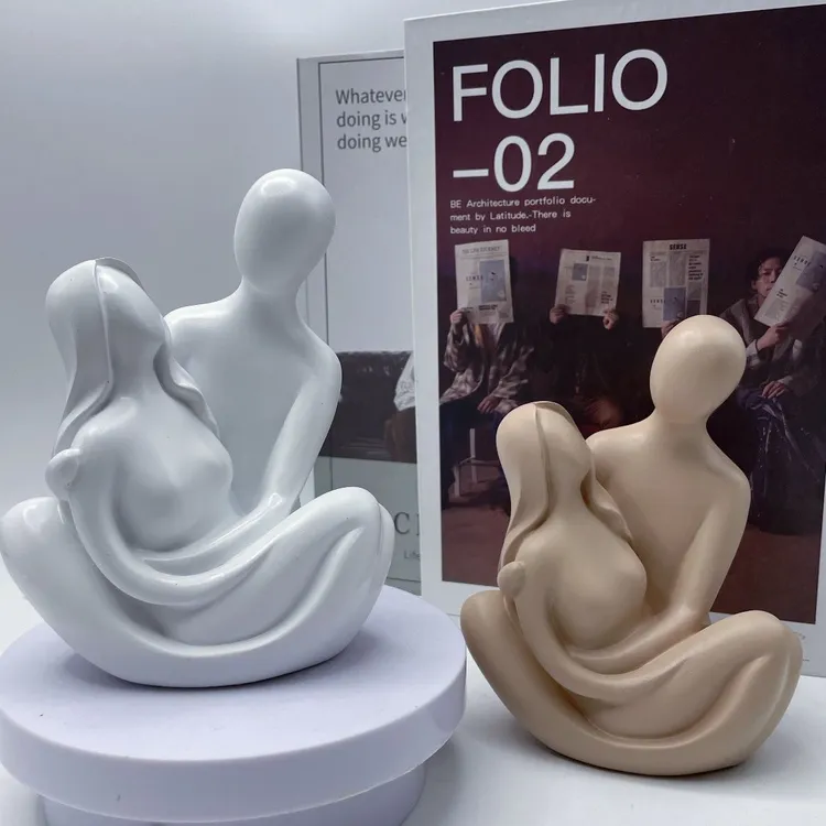 创意摆件装饰情侣摆件客厅玄关卧室软装装饰品