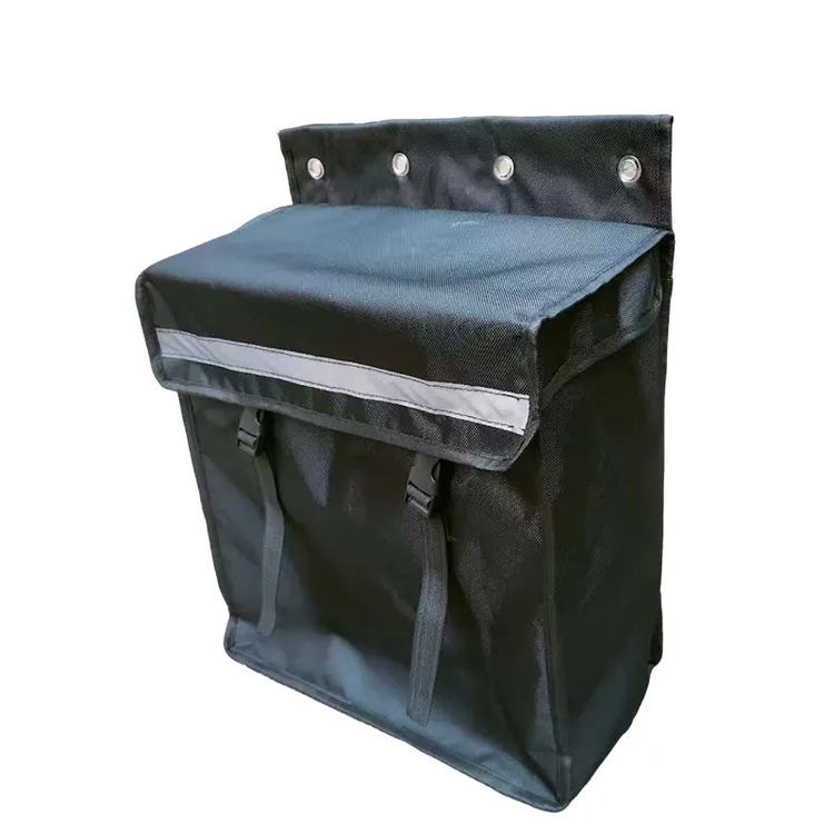 户外黑色电动车驮包摩托车带货包边包车前包车尾包侧边包单侧挂包