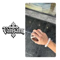 铜合金戒指 【六芒星戒指】男女同款活口尺寸（可调节）白铜镀925