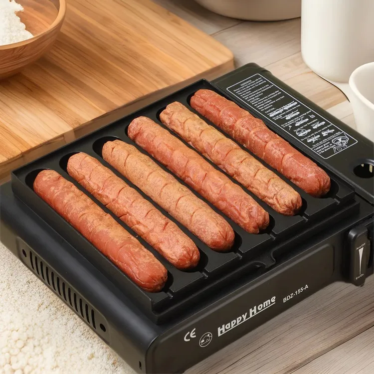 【新疆包邮】便携烤肠机家用方形盘商用摆摊淀粉肠烧烤盘模具