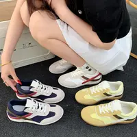 课间操~撞色百搭休闲系带阿甘德训鞋13918