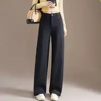 2025年新款妈妈装休闲裤子下装秋冬中年显瘦垂感百搭时尚宽松长裤