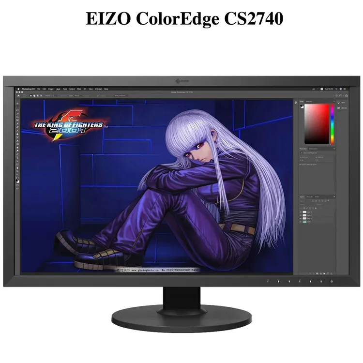 27寸艺卓EIZO CS2740设计制图摄影修图视频剪辑4K调色印刷显示器