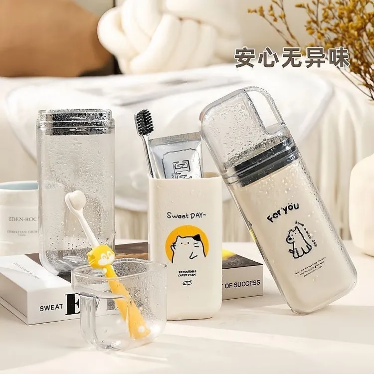 【3件套】旅行漱口便携旅游三合一漱口车载清洁用具清洗剂清洁商品图