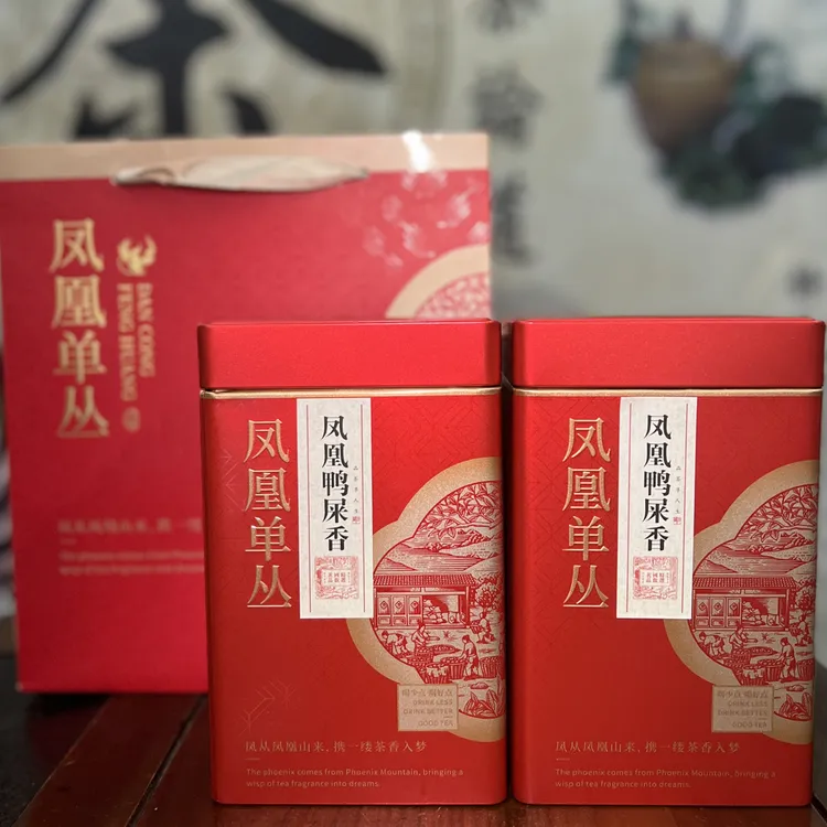 原产地正宗凤凰单丛茶鸭屎香乌龙茶潮州功夫茶清香型高山鸭屎香