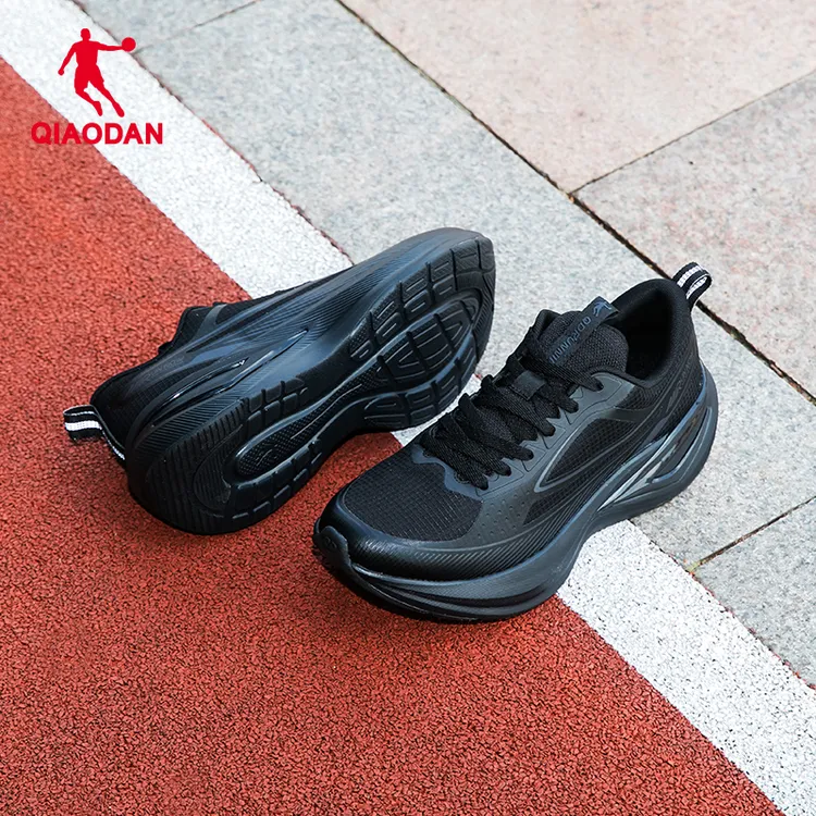 乔丹轻速5.0跑步鞋男2025秋季新款革网拼接缓震青少年软底运动鞋