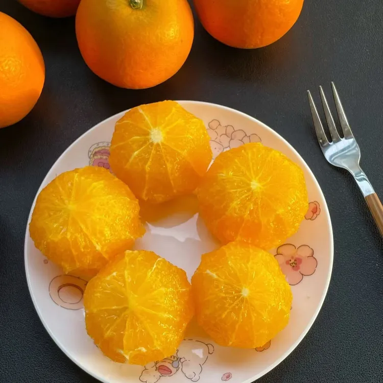 湖南麻阳冰糖橙自然熟清甜无渣脆嫩化渣浓甜多汁
