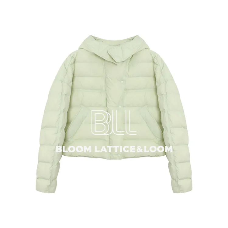 PCNY不理理“离亭宴”新国标90鸭绒连帽保暖时尚百搭短款羽绒服