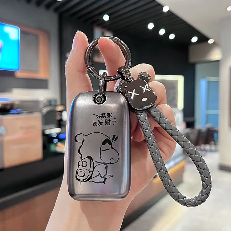 适用荣威ei5钥匙套rx5/i5/d7扣350壳i6包rx5max车rx3锐行名爵