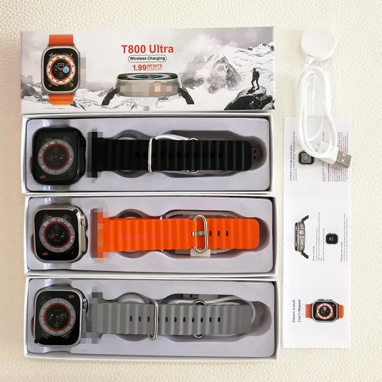 【玉老板推荐】T800ultra户外手表游泳蓝牙通话运动手表爆款
