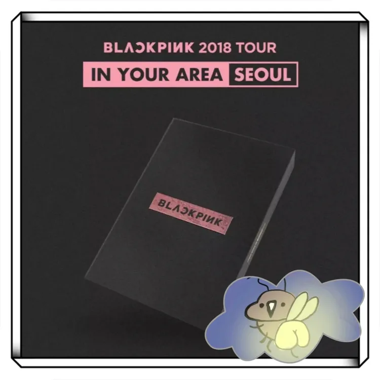 BLACKPINK 2018 TOUR IN YOUR AREA SEOUL 首尔DVD版本官方周边