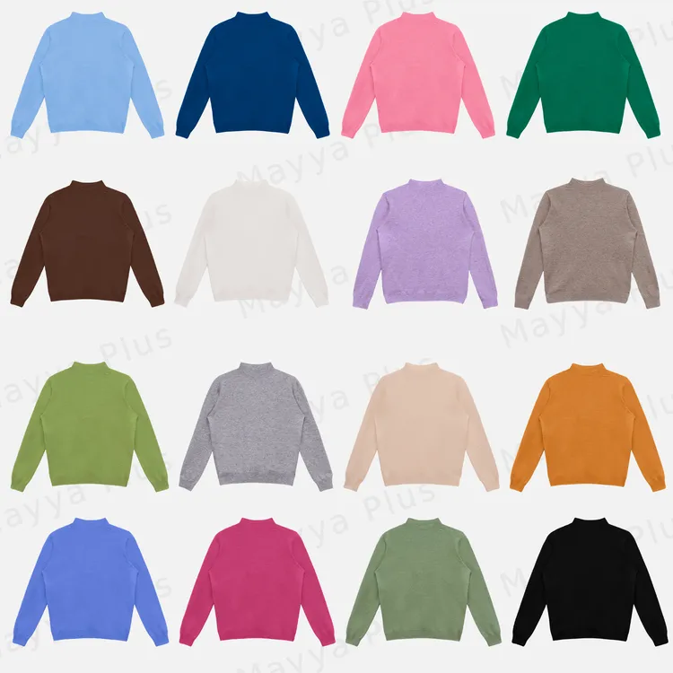 【满分羊毛】Mayya Plus麦芽定制100%羊毛茸茸气质毛衣32547063