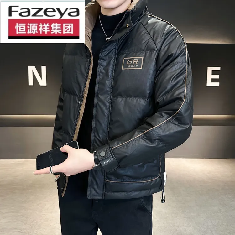 男士棉服短款冬季潮牌痞帅高级感韩版立领加厚外套