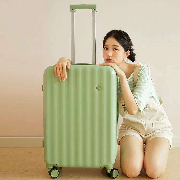 小清新行李箱子拉杆箱万向轮男女登机密码旅行皮箱登机箱包20寸24