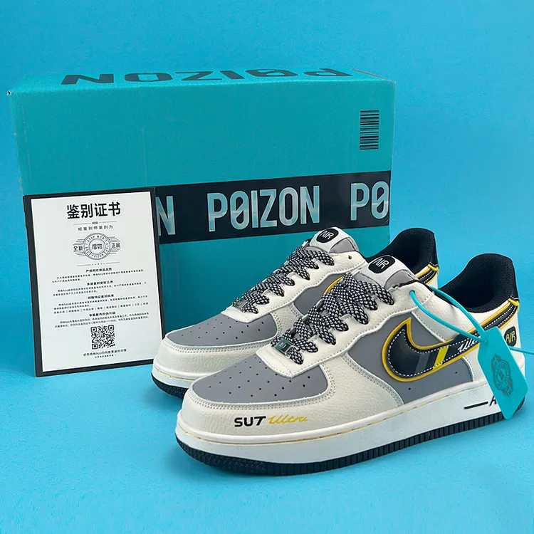 小米SU7鞋子男2025夏季新款潮流百搭莆田空军一号板鞋休闲低帮鞋