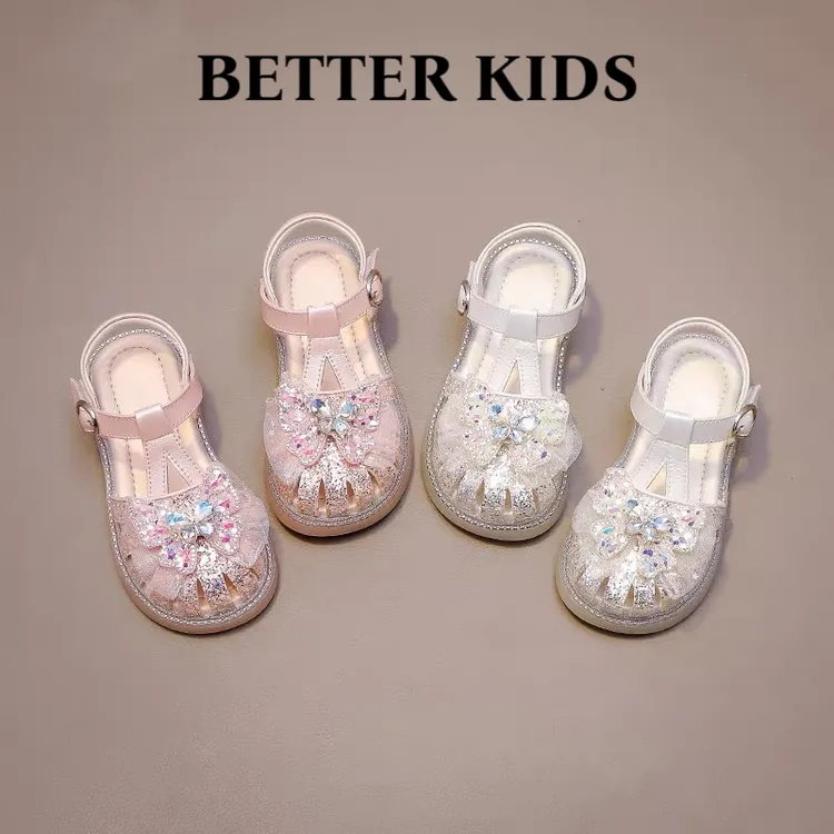 BETTER KIDS/好孩子女童凉鞋2025夏季新玛丽珍露趾软底公主时装鞋