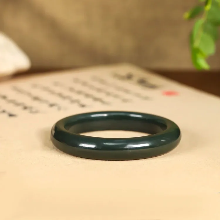 天然沙枣青手镯时尚爆款