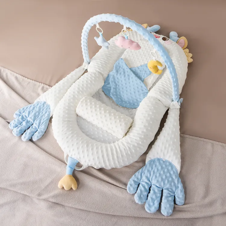 床中床婴儿新生儿防压宝宝0一3岁防惊跳安抚躺睡神器防呛奶吐睡垫