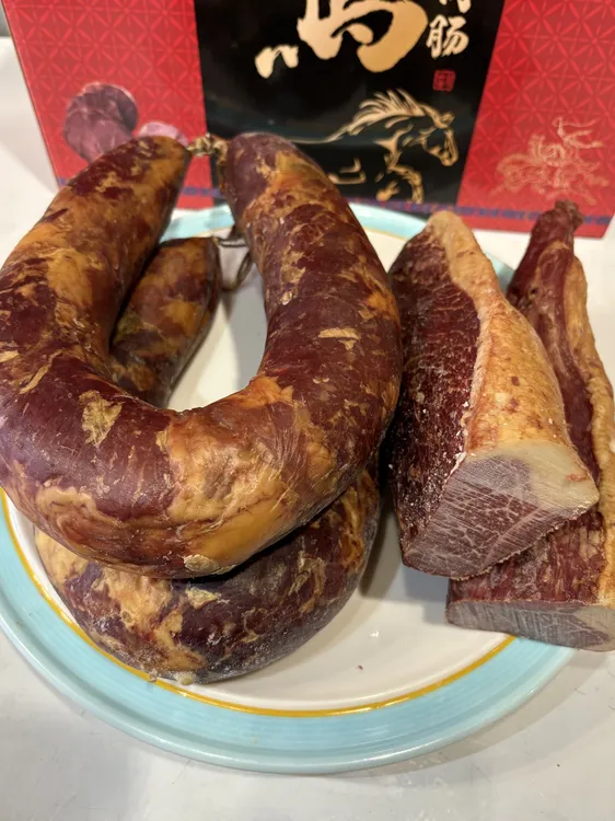 新疆果木烟熏马肉马肠子2.5kg