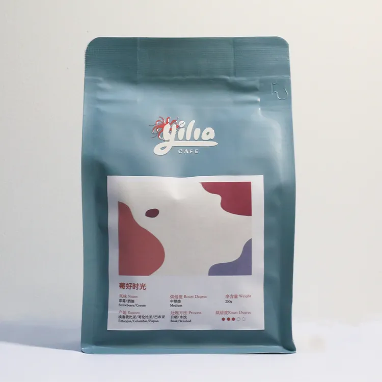 精品意式中度烘焙拼配咖啡豆-YILIA CAFE莓好时光 250g