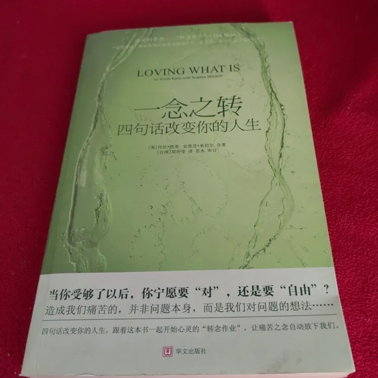 【正版原版书】一念之转 四句话改变你的人生 拜伦凯蒂史蒂芬米切尔