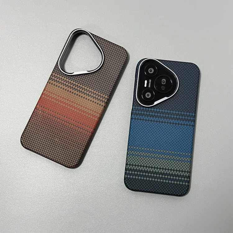 原装正品适用超薄散热华为mate70pro+凯夫拉纹pura70pro三包磁吸