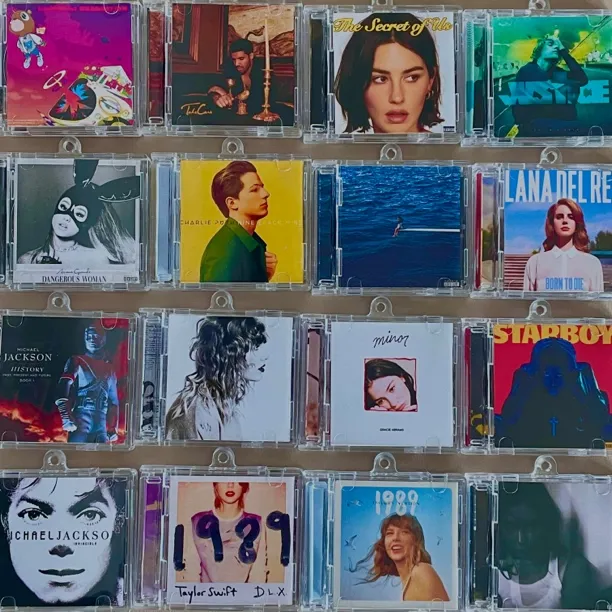 【欧美】nfc迷你CD专辑钥匙扣包包挂件明星周边礼物推荐高颜值