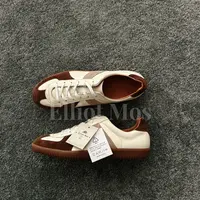  V叔 German training shoes 复古拼色小牛皮休闲德训鞋-0440