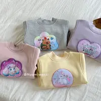 【社交神衣】儿童韩系亲子百搭加绒卡通卫衣（秋冬款）WZJ-26544