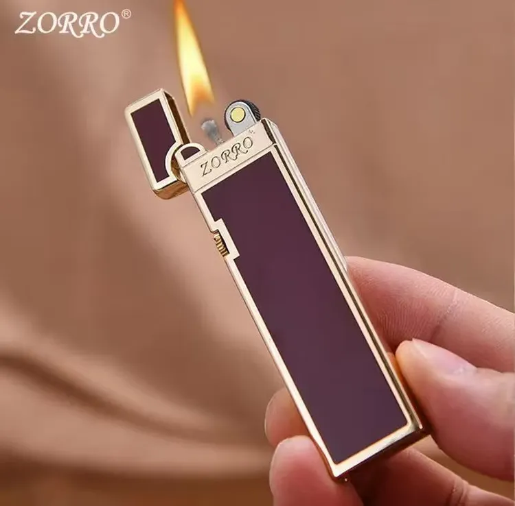 ZORRO佐罗煤油打火机纤细小巧超薄个性迷你高颜值个性定制男士礼