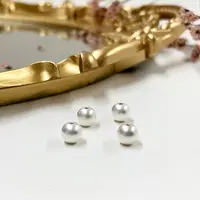 吊坠足银 【小宝珠宝】26 T77747-足银单珠吊坠-8mm