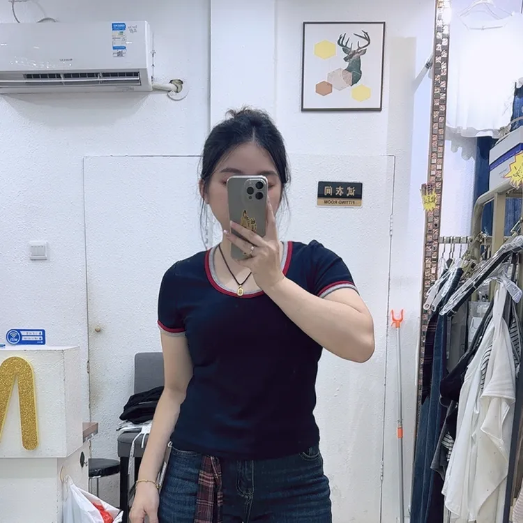 秋款百搭修身上衣