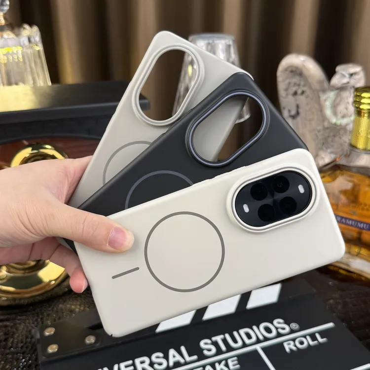 简约高级质感柔润磁吸磨砂壳适用于华为Nova13 Pro手机壳Magsafe