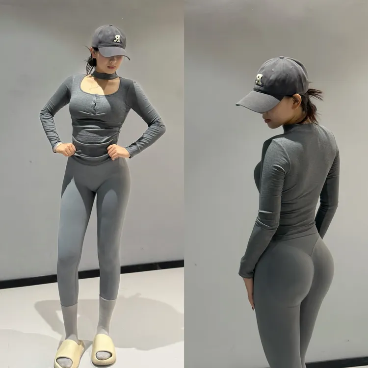 Pipi-【臀王】很显臀中高腰蜜桃健身运动长裤紧身外穿修身秋冬