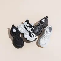 增高10CM 新款系带老爹鞋厚底内增高小个子女鞋9400